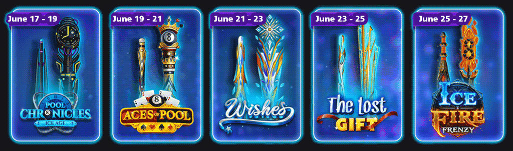 <b><i>WED JUNE 17 - WED JULY 8</i></b>