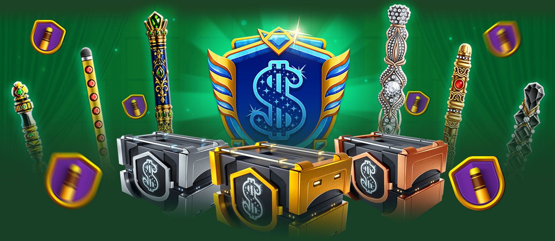 <b>APRIL 29 - MAY 20 </b>| <i>Progress Your Bling Cue Collection</i>