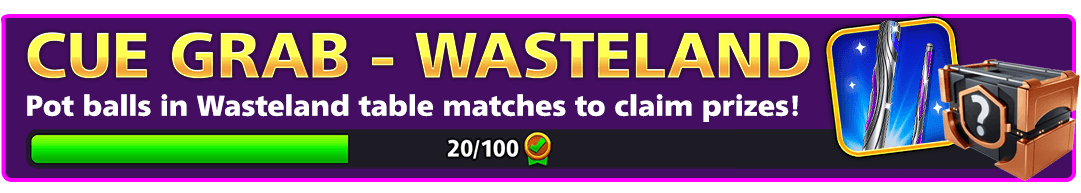 <b>April 23 - April 26 </b>| <i>Cue Grab Wasteland Event</i>