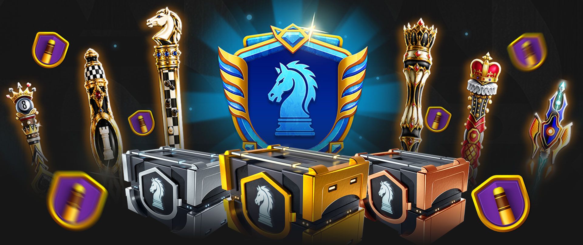 <b>SEPT 9 - SEPT 30</b>  | <i>Progress Your Gambit Cue Collection</i>