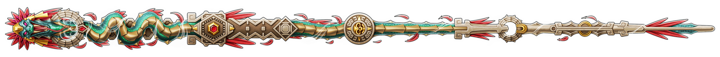 <b>Winged Serpent Cue </b>| <i>Lost Cities of Mexico Pool Pass (Premium) </i>