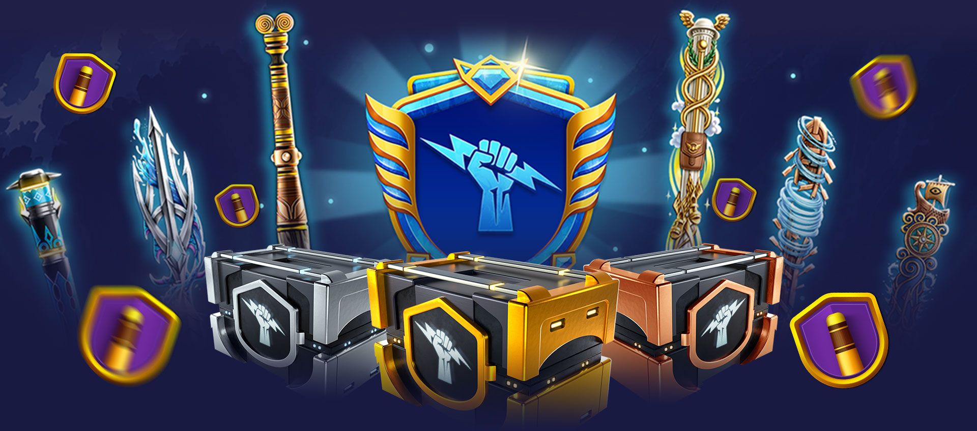 <b>JULY 8 - JULY 29</b>  | <i>Progress Your Mythology Cue Collection</i>