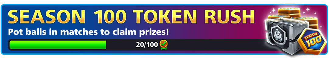 <b>April 2 - 4 </b>| <i>Season 100 Token Rush Event</i>