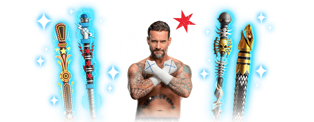 <b>Rebel Spirit Cue Set</b> | <i>With CM Punk WWE Cue</i>